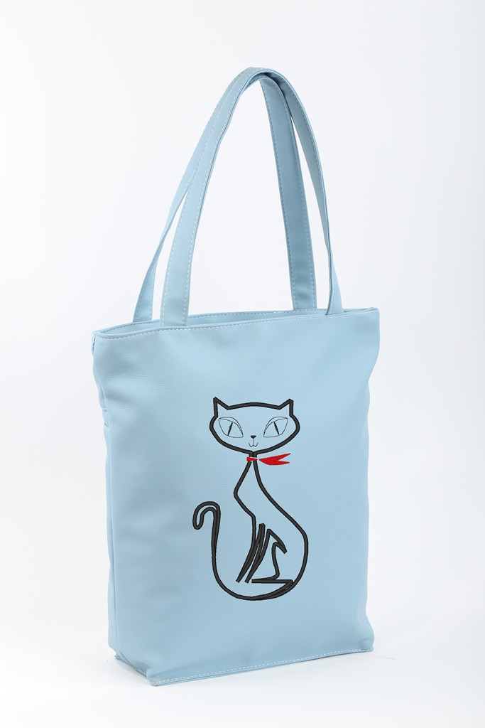 Сумка Стандарт флай «Кошка з бантиком», фото 1