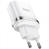 СЗУ HOCO N1 1USB/2.4A + USB - Lightning 12pc, сетевое зарядное устройство, Белый ALL 1698