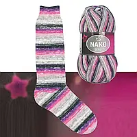 Nako BOHO DESEN (Бохо Десен) № 32612 (Носочная пряжа, нитки для вязания)