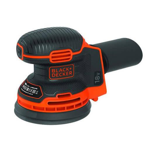 Ексцентрикова шліфувальна машина акумуляторна BLACK+DECKER BDCROS18N (без АКБ і ЗП)