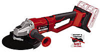 Einhell Шліфмашина кутова AXXIO 36/230 Q акум., PXC, 230 мм, 36В, 6600 об/хв, безщітк., 4.21 кг (без АКБ і ЗП)