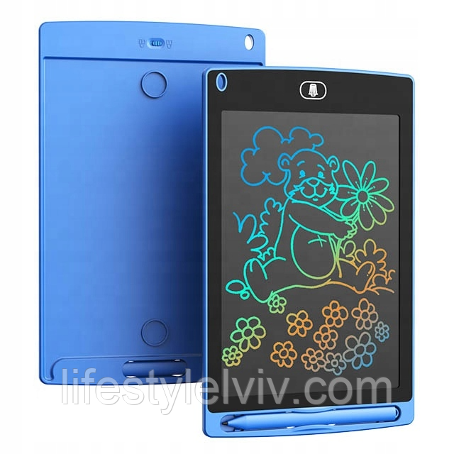 LCD планшет для малювання 8,5" + стілус в комплекті, Dex / Дитяча малювальна планшетка