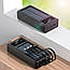 Повербанк мобільна зарядка на 20000 mAh Power Bank на сонячній батареї UKC Solar, Синій / Зовнішній акумулятор, фото 3