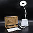 Портативна LED лампа 3в1 з USB, TABLE LAMP TD-02/ Лампа-нічник / Тримач для телефону, ручок, олівців, фото 10