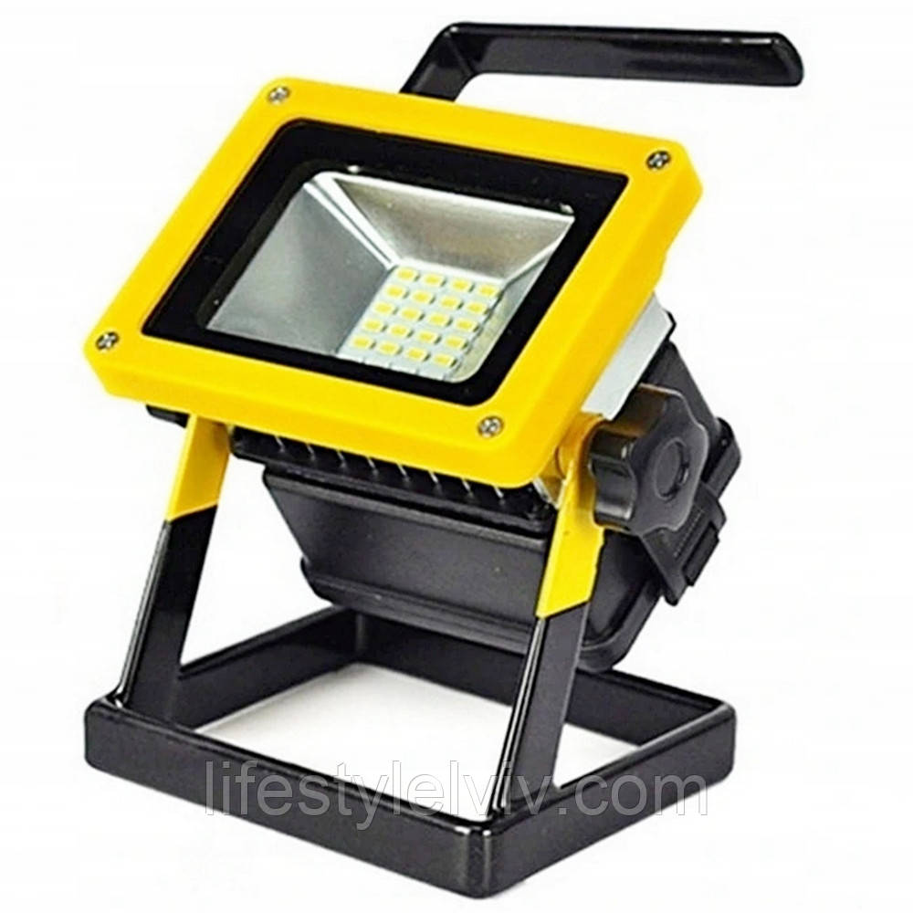 Прожектор акумуляторний D15 / Ручний, світлодіодний ліхтар-прожектор / Водонепроникний ліхтар, фото 1