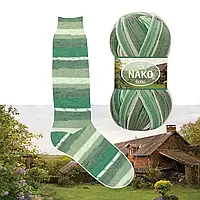 Nako BOHO DESEN (Бохо Десен) № 81815 (Носочная пряжа, нитки для вязания)