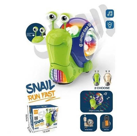 Музична іграшка Равлик, фото 1