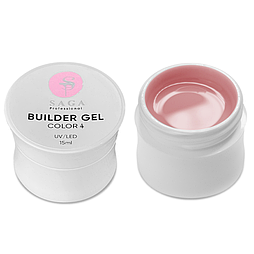 Гель для нарощування SAGA Builder Gel Color №04, 15мл