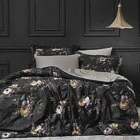 Сатин Делюкс невероятно красивое постельное белье фирмы Tivolyo Home Exclusive Евро Размер Dream Rose