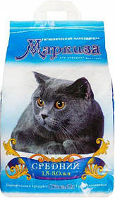 Наповнювач для котячого туалету Маркіза середня 1,5-2,5 мм 5кг