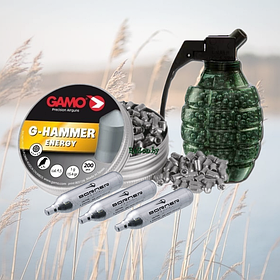 Кулі, балони СО2