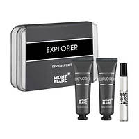 Набор Montblanc Explorer бальзам после бритья 30, гель для душа 30 ml, миниатюра 7,5 ml