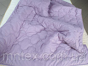 Ковдра Конопляна, Літня, покриття Сатин Пильна троянда, фото 4