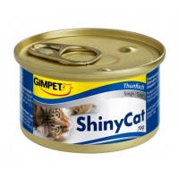 GimCat Shiny Cat, c куркою і креветками 70гр