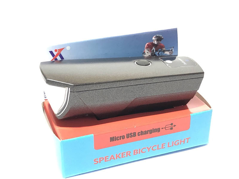 Велофара HJ3588 з світловим датчиком освітлення (GA-22), 350LM