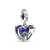 Срібна намистина Pandora "ВОЛЛ-І та ЄВА" 792518C01