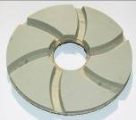 Фреза алмазна для полірування бетонних і мозаїчних підлог, діаметр 100 мм/товщ. 6 мм, липучка