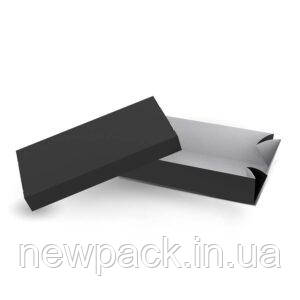 Коробка кришка-дно для суші 195х48х98 чорна
