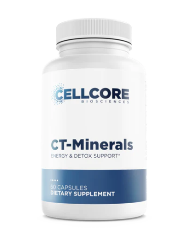 CellCore CT-Minerals / Фульвові мінерали та амінокислоти для підтримки детоксикації 60 капсул