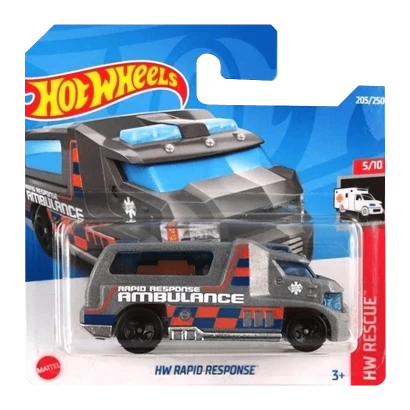 Машинка Хот Вілс HW RAPID RESPONDER RESCUE 1:64 Hot Wheels Mattel HCX79