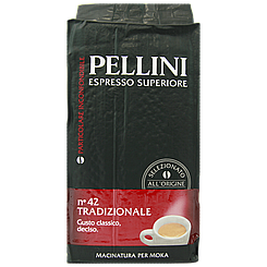 Кава (мелена) Пелліні Pellini tradizionale 250g 20шт/ящ (Код: 00-00000316)