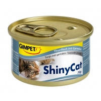 Gimpet Shiny Cat, с тунцом и креветками 70гр