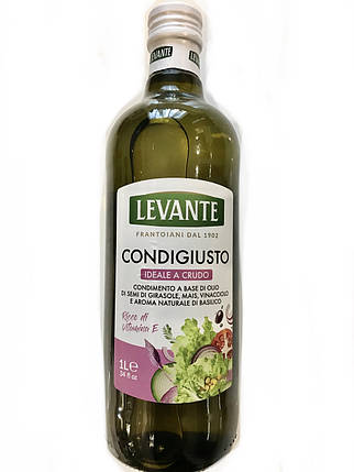 Суміш олій для салатів із базиліком Levante 1л, фото 2