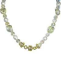 Намисто Kirks Folly з магнітом Crystal Queen Fresh Water Pearl позолочене