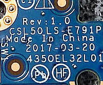 Плата кнопки включення для ноутбука HP 250 G6 (LS-E791P) Б/В, фото 3
