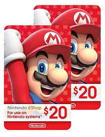 Карта пополнения Nintendo eShop Card $40 (USA)