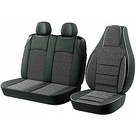 ЧОХЛИ АВТОМОСИЛЬНІ УНІВЕРСАЛЬНІ 2+1 БУС PILOT темно-сірі