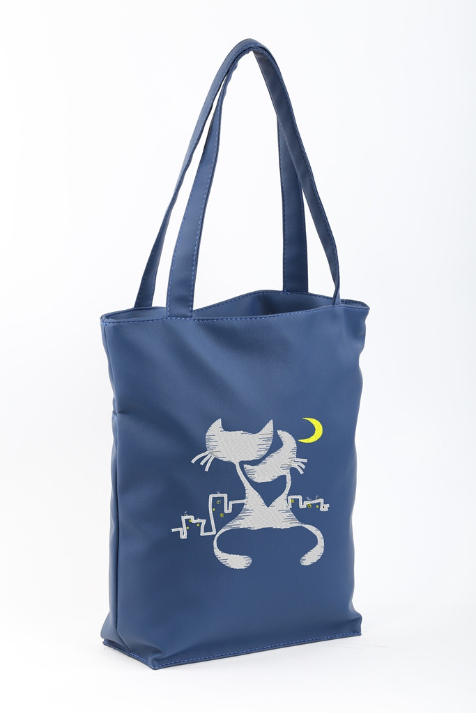 Сумка Стандарт флай «Коти під місяцем», фото 1