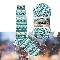 Nako BOHO DESEN (Нако Бохо Десен) №82693 (Шкарпеткова пряжа, нитки для в'язання)