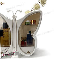 Beauty box "Butterfly" настенный 5 секций (Белый) c