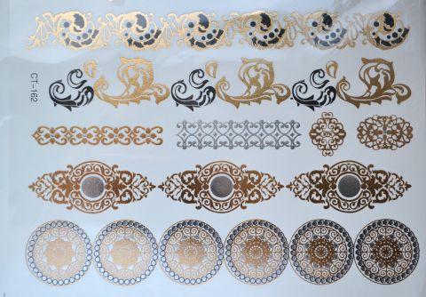 Flash tattoo (флеш тату) для боді-арту CT-162, фото 1