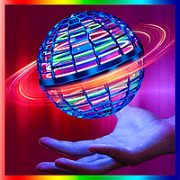 Летающий светящийся шар игрушка управление рукой FlyNova, спиннер бумеранг, сетающий шар от руки с подсветкой