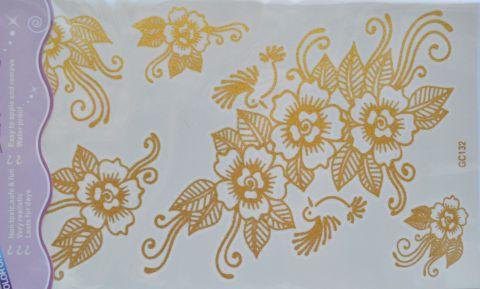 Flash tattoo (флеш тату) для боді-арту GC132, фото 1