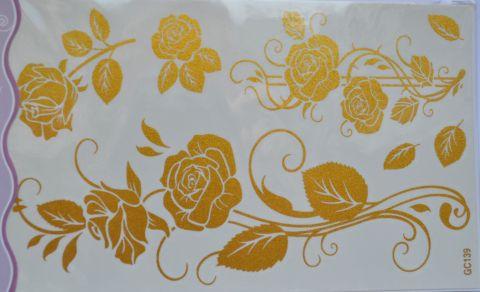 Flash tattoo (флеш тату) для боді-арту GC139, фото 1