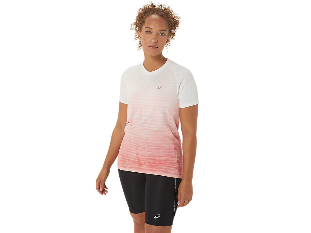 Футболка спортивна жіноча Asics Seamless Ss Top (2012C385-100)