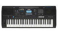 Синтезатор YAMAHA PSR-E473(пюпитр, блок питания)