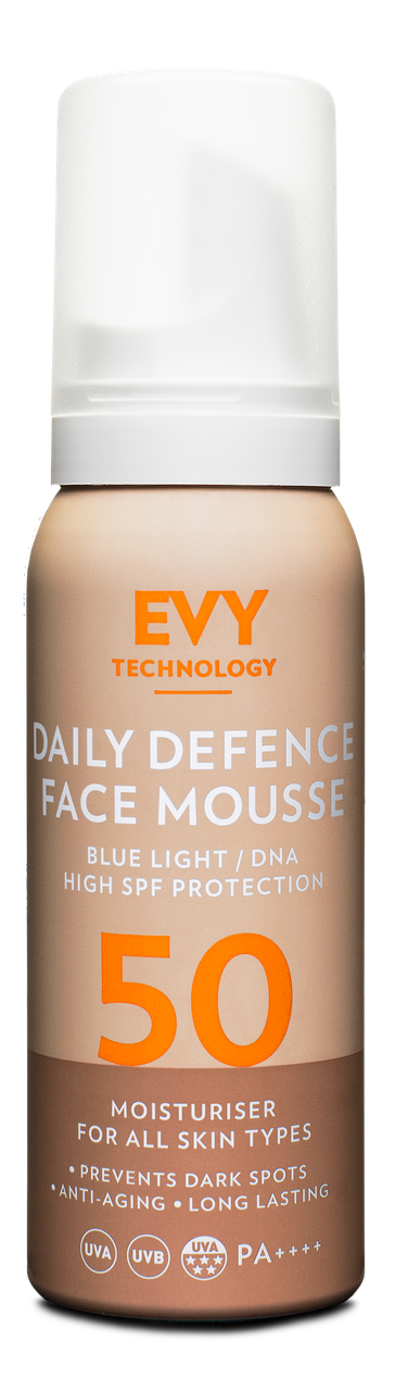 Сонцезахисний щоденний мус для обличчя EVY Technology Daily UV Face Mousse SPF 50, фото 1