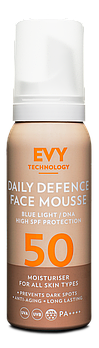 Сонцезахисний щоденний мус для обличчя EVY Technology Daily UV Face Mousse SPF 50, 75 мл