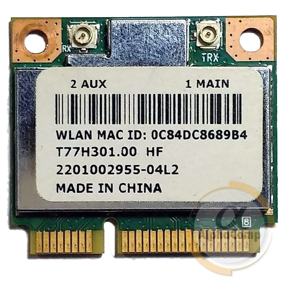 Адаптер mini PCI-e WiFi Atheros AR5B125 802.11 b/g/n 150 Mbit/s БВ