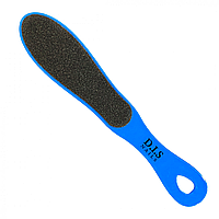 Пилка для педикюра DIS Nails № 707 (пластиковая синяя ручка) 100/180 гритт.