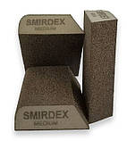 Абразивна губка Smirdex 4-х стороння комбі fine P320-400, фото 2