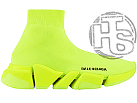 Женские кроссовки Balenciaga Speed 2.0 Fluo Yellow 617239W17267204 617239W2DBH7204