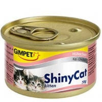 GimCat Shiny Cat Kitten, c куркою 70гр