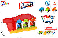Іграшка Паркінг гараж із машинками 3 шт., для дітей ТехноК