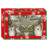 Набор елочных игрушек Christmas box-10 MIS LT 30x20x8 cm