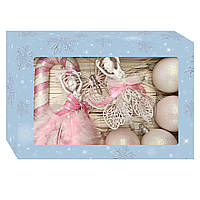 Набор елочных игрушек Christmas box-17 MIS LT 30x20x8 cm